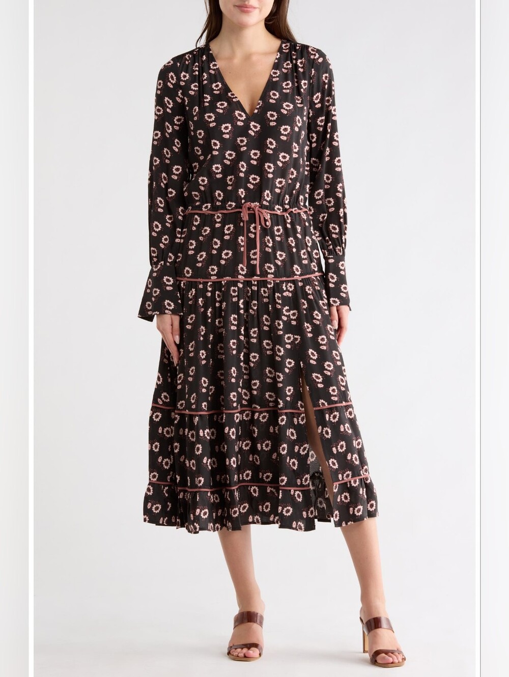 PAIGE Christine Midi Dress